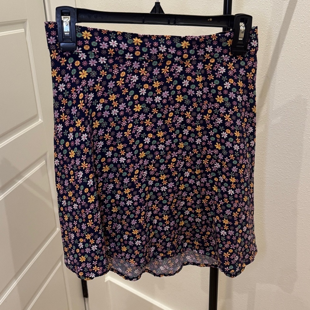 SO Women's‎ Mini Skirt with Colorful Floral Pattern